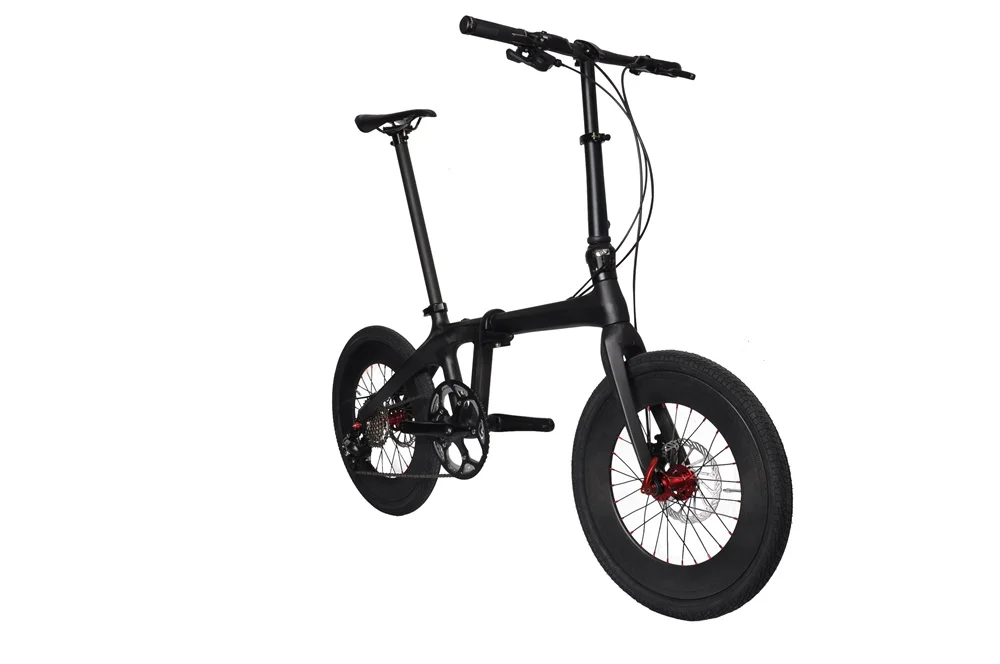 Cheap Brand top quality carbon 20" folding bike complete popular custom design super light 10.18kg 20er full bicycle with groupset 8