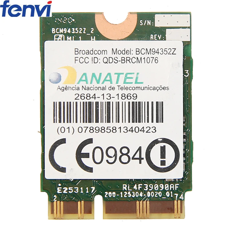 Lenovo E40–30 E40–70 Intel Dual Band Wireless AC Bluetooth 4 WLAN M.2 WIFI Card
