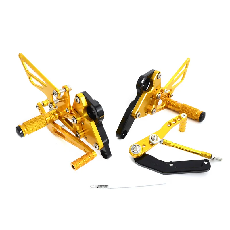 

Adjustable Rearsets Foot Pegs Footrests Shift Rod Footpeg Stainless Bolt Set For Yamaha MT-09 MT09 FZ09 FZ-09 2013-2016 MT FZ 09