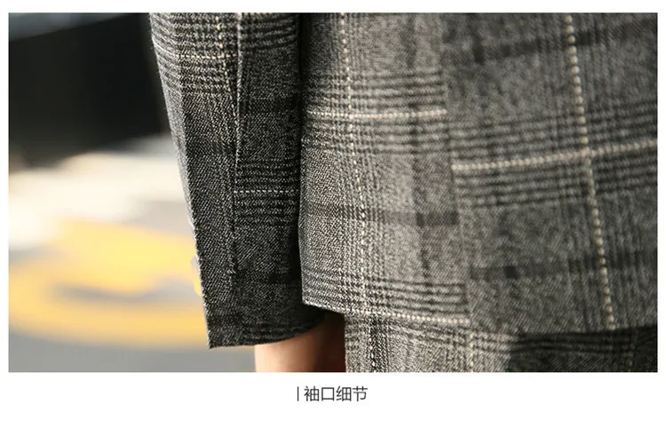 3-12 y boys blazers kids set children suits boys formal long sleeve plaid boys suits for weddings fashion children clothes (11)