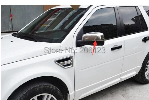 Хромированная крышка зеркала заднего вида для Land Rover freelander 2 LR2 2013