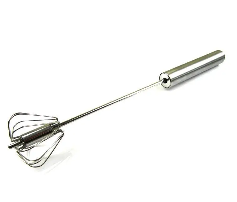 Stainless steel with semi automatic rotary egg beater hand blender