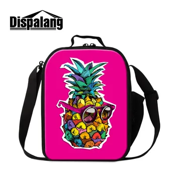 

Dispalang Pineapple Kids Insulated lunch Bag Thermal Food Picnic Small Lunch Bags for Women Men Fruit Cooler Lunch Box Bag Tote