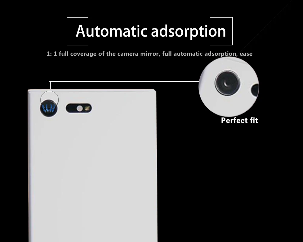 Подлинная защитная пленка для задней камеры из закаленного стекла Sony Xperia XZ1 Compact