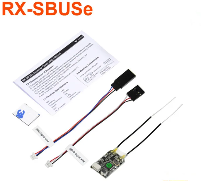 

Walkera Receiver Support PPM for DEVO7 / F7 / 10 / F12E RX-SBUS (with shell)/RX-SBUSe (without shell) F21212/13