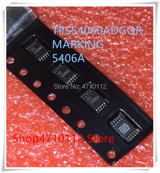 NEW 10PCS LOT TPS54060DGQR TPS54060ADGQR TPS54060 MARKING 54060 5406A HMSOP 8 IC