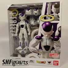 Dragon Ball Z SHF Freeza 2.0 Resurrection F PVC Figure Brinquedos Action Figure 100% original bandai tamashii nations s h figuarts shf exclusive action figure majin vegeta from dragon ball z