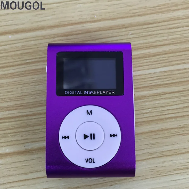 2017 New Arrival Mougol Mini Clip Portable Mp3 Lcd Screen Metal Player With Micro Tf/sd Slot Sport Music Players audio-player : image 2017 New Arrival Mougol Mini Clip Portable Mp3 Lcd Screen Metal Player With Micro Tf/sd Slot Sport Music Players audio-player