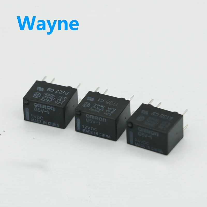 Сигнальное реле G5V 1 5VDC/G5V 12VDC/G5V 24VDC/3 В/9 В оригинальный DC5 1A 6 Булавки футов|Запасные