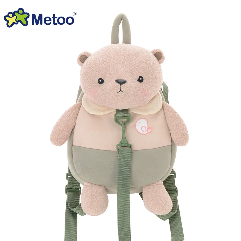 

30cm Metoo Stuffed Plush Animal Kids Baby Bags Cartoon Doll Toy Children Shoulder Bag for Kindergarten Rabbit Plush Backpacks