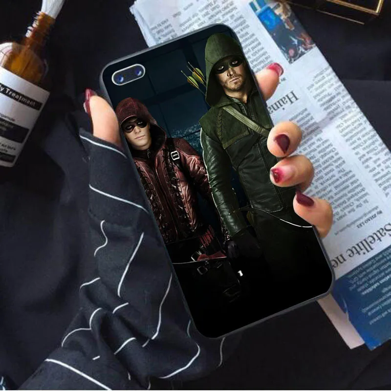 Чехол для телефона Зеленая Стрела, мягкий чехол для iphone 8 7 Plus X 6 6 S XS Max xr SE 10 5 5S, крутой дизайн, силиконовый чехол для мобильного телефона - Цвет: case 9