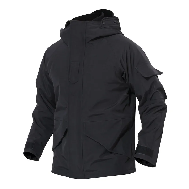 Зимние куртки для мужчин, водонепроницаемая камуфляжная охотничья одежда, походная Военная тактическая куртка, флисовая армейская куртка - Цвет: 06