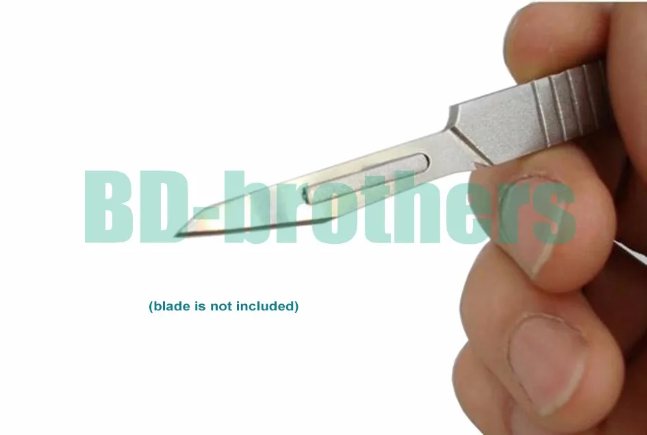 3(для#11 лезвия) Скальпель с ручкой резак металлического лезвия держатель резьбы нож для маникюра PCB ремонт телефона 1000 шт./партия