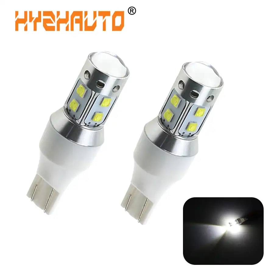 2Pcs High Power White 50W 921 912 T10 T15 LED Bulb for Backup Reverse Light New