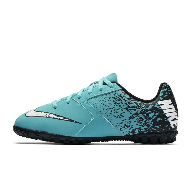 blue indoor soccer shoes