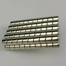 10 шт. Aimant неодим магнитный диск 8x6 мм неодим-железо-боровые маленький круглый супер сильный, мощный N38 Магнитный магниты стикер для холодильника Imanes