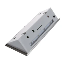 Солнечный 4 светодиодный дверной щит Наружное освещение билборд свет дом квартирная лампа