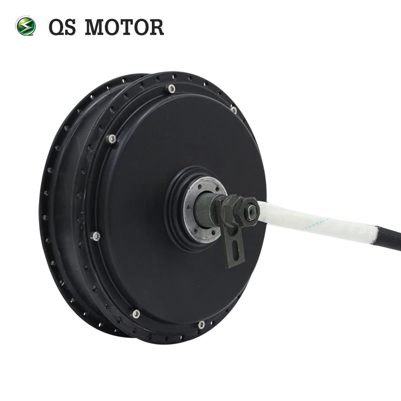 QS Motor Spoke hub motor 3000W 205 50H V3 Type with kls7230s kelly controller and TFT speedometer kits for electric motorbike