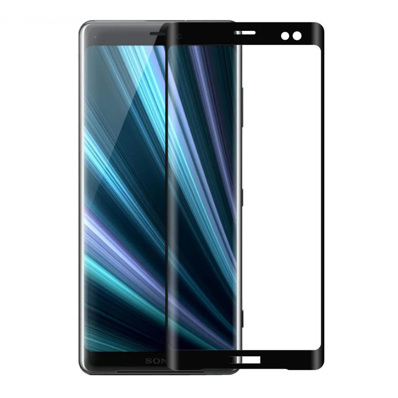 Закаленное стекло 9h пленка для sony XA XA1 плюс XA2 Ultra HD ясно 3D полное покрытие защитной