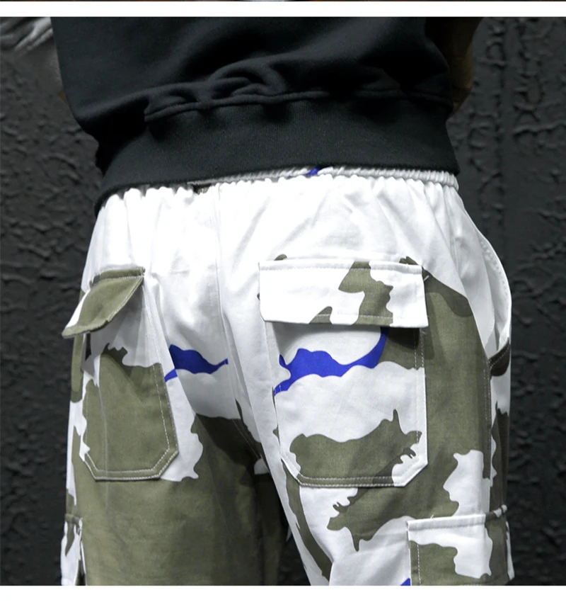  High Street Trousers Men Streetwear Pantalon Hombre Fashion   (17)
