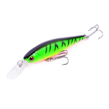 

10cm 9g Hard Minnow Fishing Lure Topwater Floating wobbler Crankbait Bass Artificial Baits Pike Carp Lures