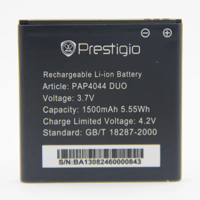 

For Prestigio MultiPhone PAP4044 DUO 4044 battery with tracking number In stock