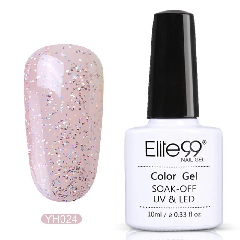 Elite99 10 мл пурпурный цвет серии Гель-лак для ногтей отмачиваемый Гель-лак длительный УФ-гель для ногтей маникюрный лак для ногтей - Цвет: 024