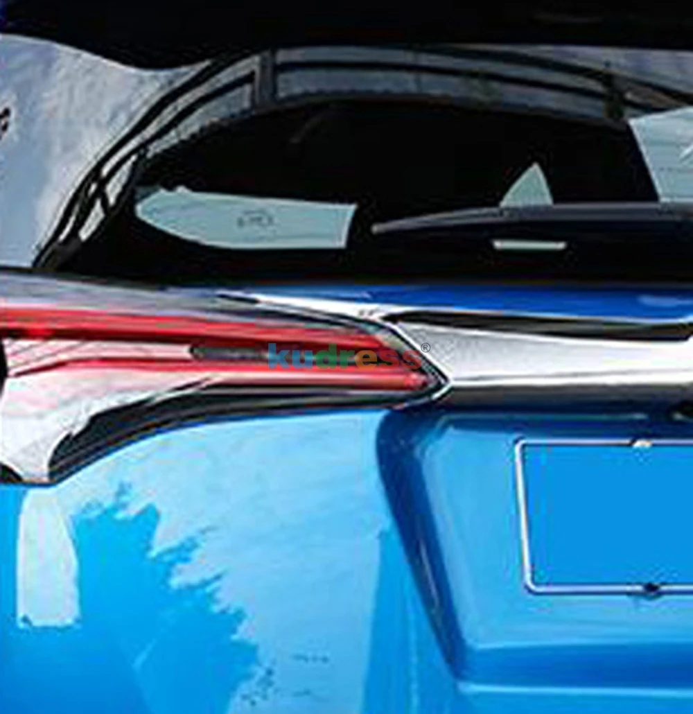 Для Toyota RAV4 RAV 4 ABS хром автомобильный Стайлинг Задняя Крышка багажника отделка хвост украшения для калитки крышка рамка 1 шт