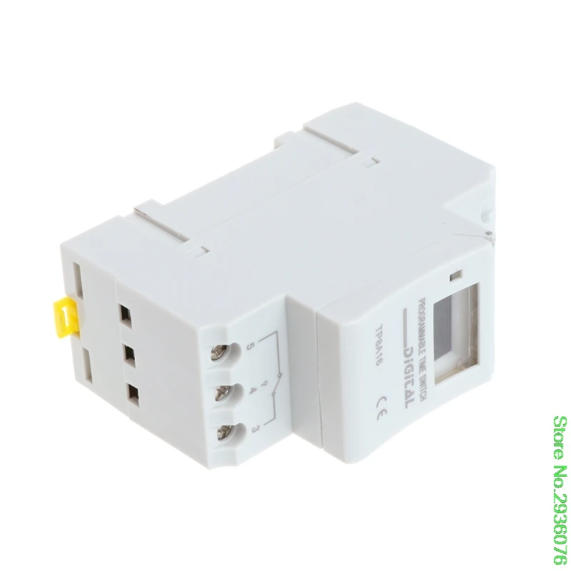 

New Arrive AC 220V 16A Digital LCD 7-Day Programmable Timer Time Relay Switch Drop Shipping Support