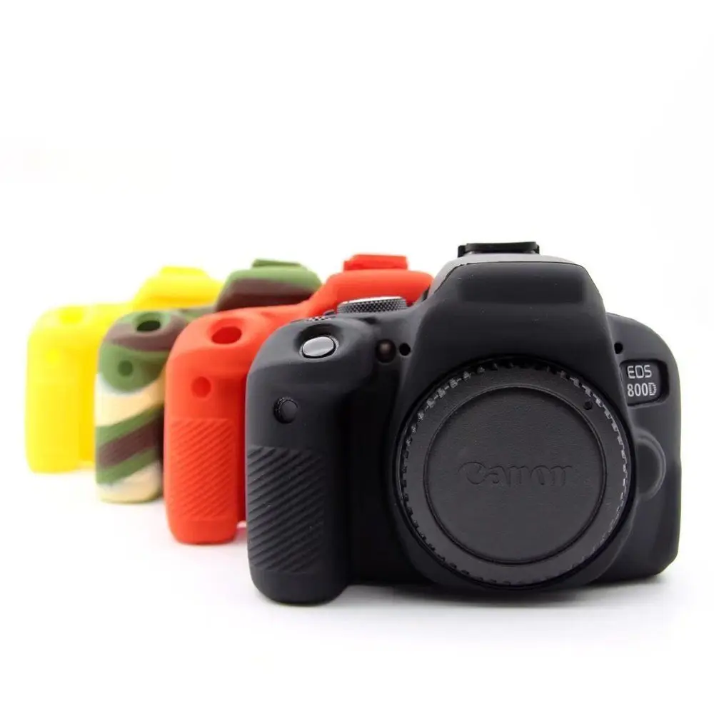 Soft Silicone Protective body Skin Case Bag Rubber Cover for Canon Eos 800D 70D 80D 77D camera 1PCS | Электроника