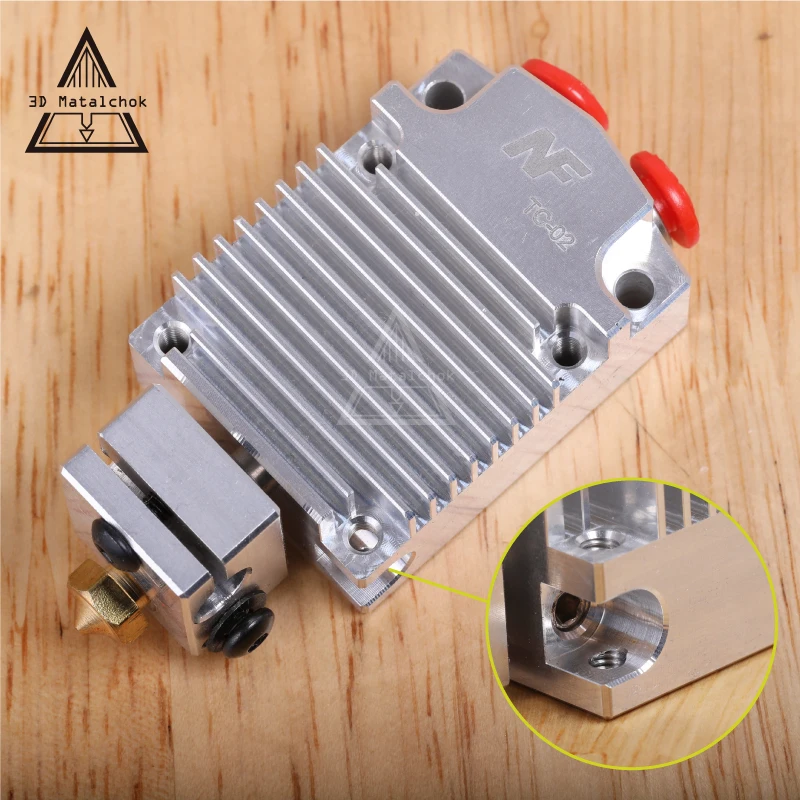Новые детали для 3D принтера многоцветный экструдер 2 в 1 Hotend NF набор с двойным