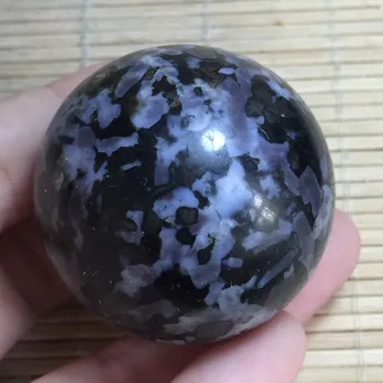 Картинка Натуральный красивый gabbro мяч кристалл кварца сфера образец rieki исцеление для украшения дома