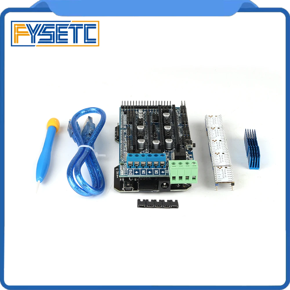 Re arm 32 бит плата управления обновлением Mega 2560 R3 + Ramps 1 5 панель шт. TMC2130 v1.0 Драйвер