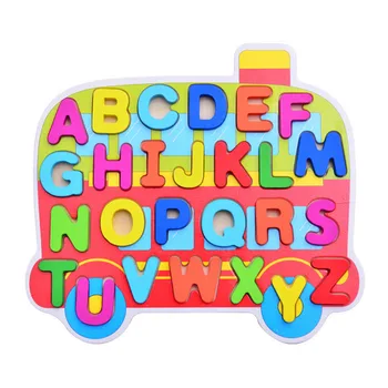 

New Children Kids Alphabet Numbers Educational Toy Hand Grasping Board Preschool Teaching