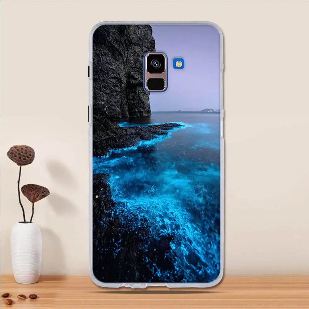 21 Чехол для samsung Galaxy A8 Plus чехол Капа Coque чехол из термополиуретана и силикона для samsung A8 Plus A 8+ A730F Чехол протектор бампер - Цвет: 21