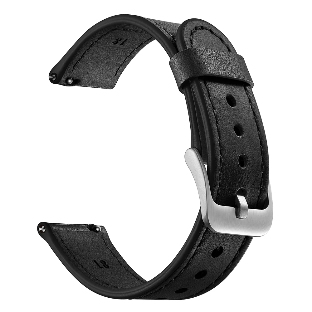 horlogeband for apple watch series         Genuine Leather Watch Band for Huawei watch 2 (2)