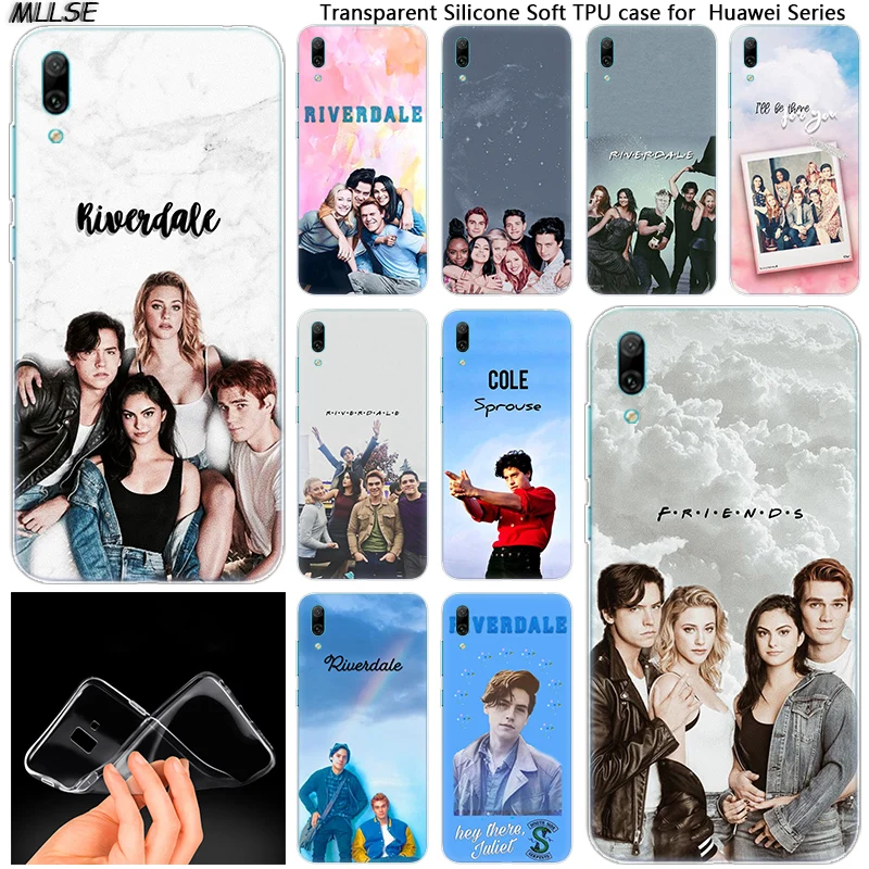 

Riverdale South Side Serpents Silicone Case for Huawei Mate 10 20 Lite Pro Enjoy 8 9E Y6 Pro Y5 2017 Y7 Pro Y9 2019 2018 Cover