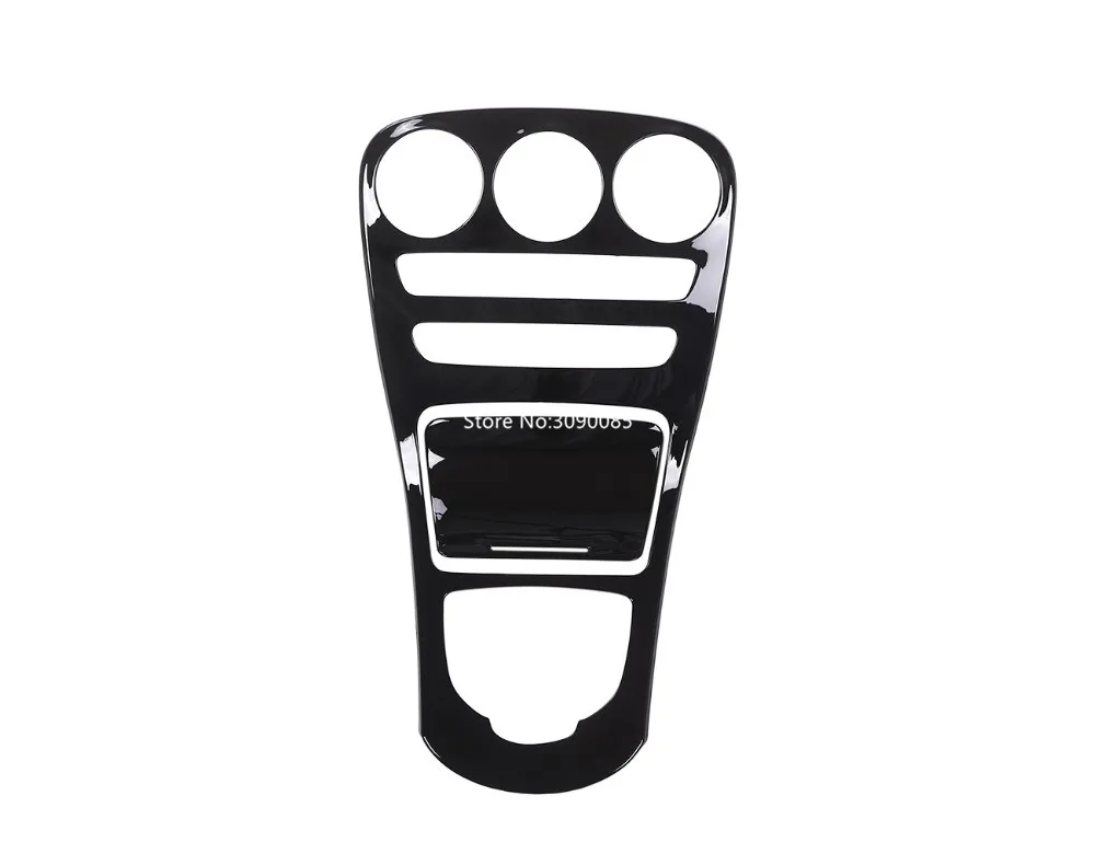 Gloss-Black-ABS-Car-Center-Console-Gear-Shift-Panel-Cover-Trim-For-Mercedes-Benz-C-GLC (1)