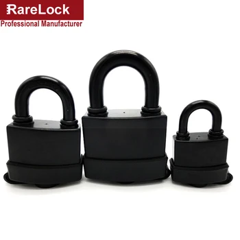 

Rarelock MMS425 3 Size All Glue Waterproof Dustproof Padlock for Outdoor Cabinet Gate Door Equipment DIY Hardware