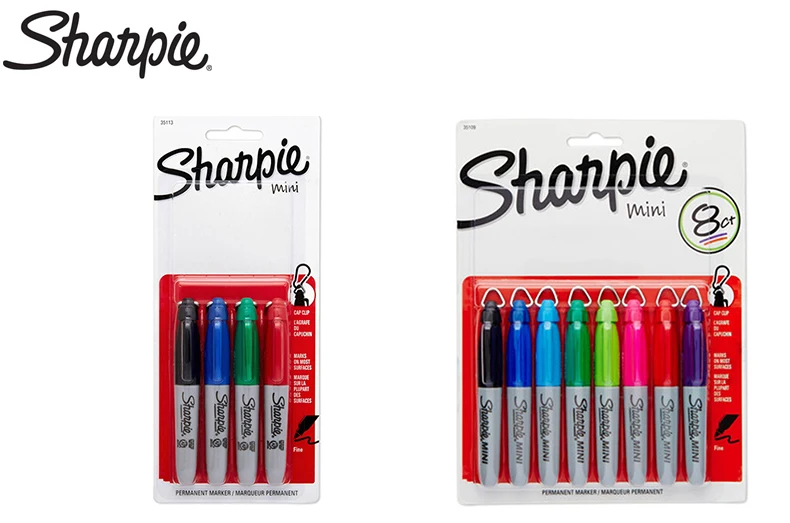 Sharpie-mini marcador compacto 35113 com chaveiro, 4