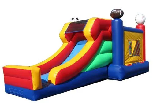 

2017NEW Crocodile inflatable bounce house and slide combination