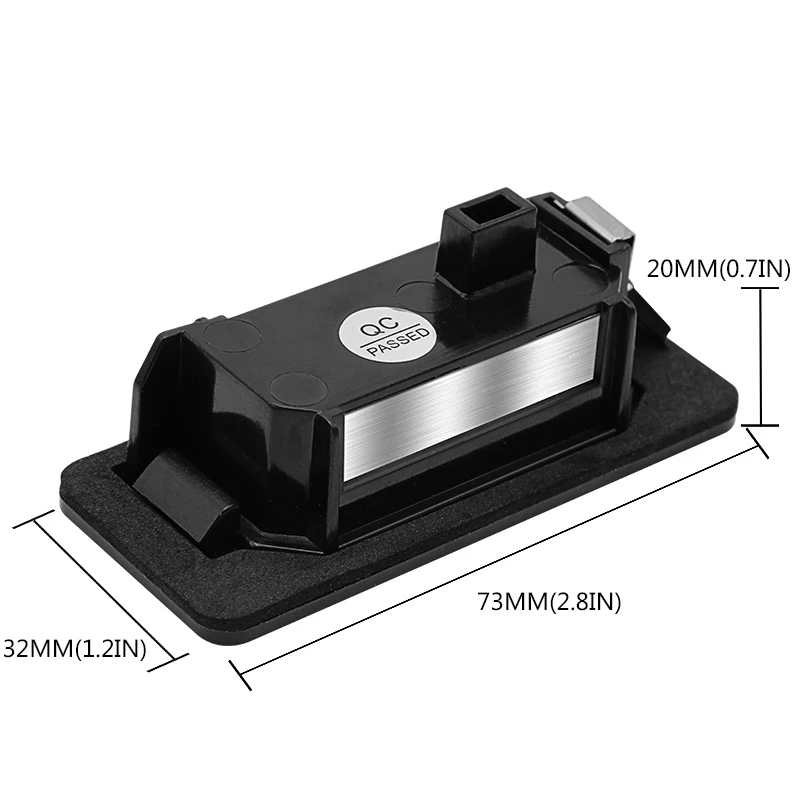 2 шт. светодиод высокой мощности smd светодиодный беспроводной свет номерного знака Лампа Ксеноновая лампа HID для Audi и Volkswagen внешние светильники
