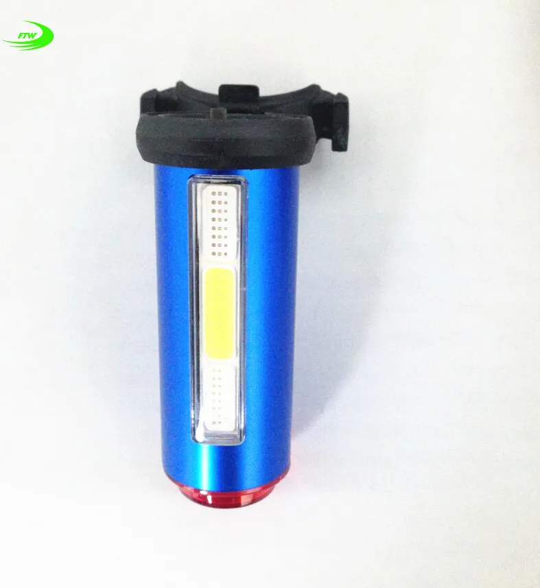 Bicycle USB Light Bike LED 360 Degree Laser Light Cycling Tail Flashlight Bicycle Accessories TL2061
