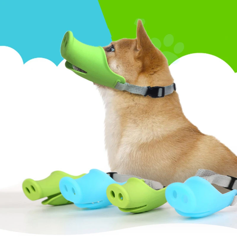 using a muzzle to stop chewing