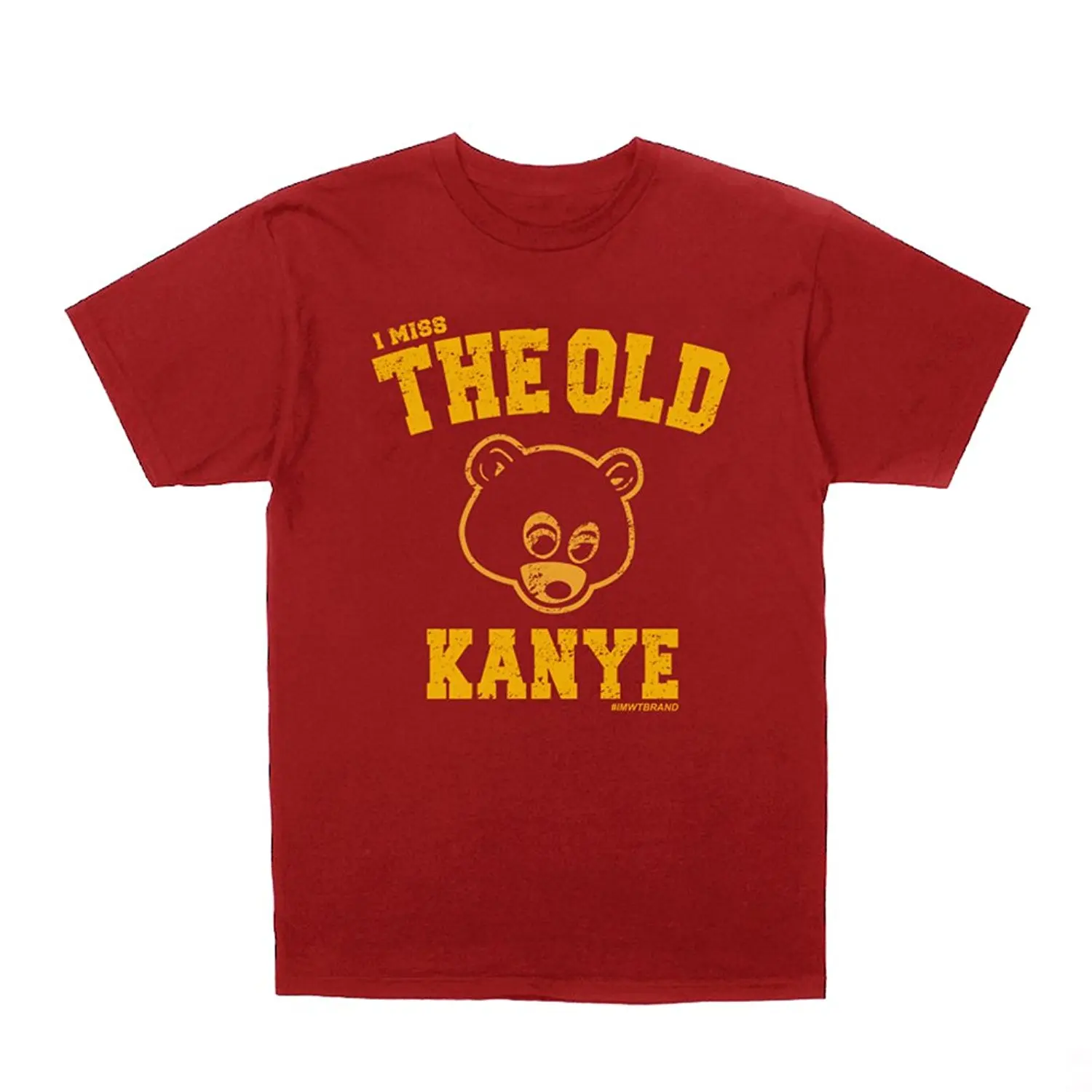 

Kanye West I Miss The Old Kanye College Dropout T-shirt + Hip-Hop Stickers Short Sleeves New Fashion T Shirt Men Clothing