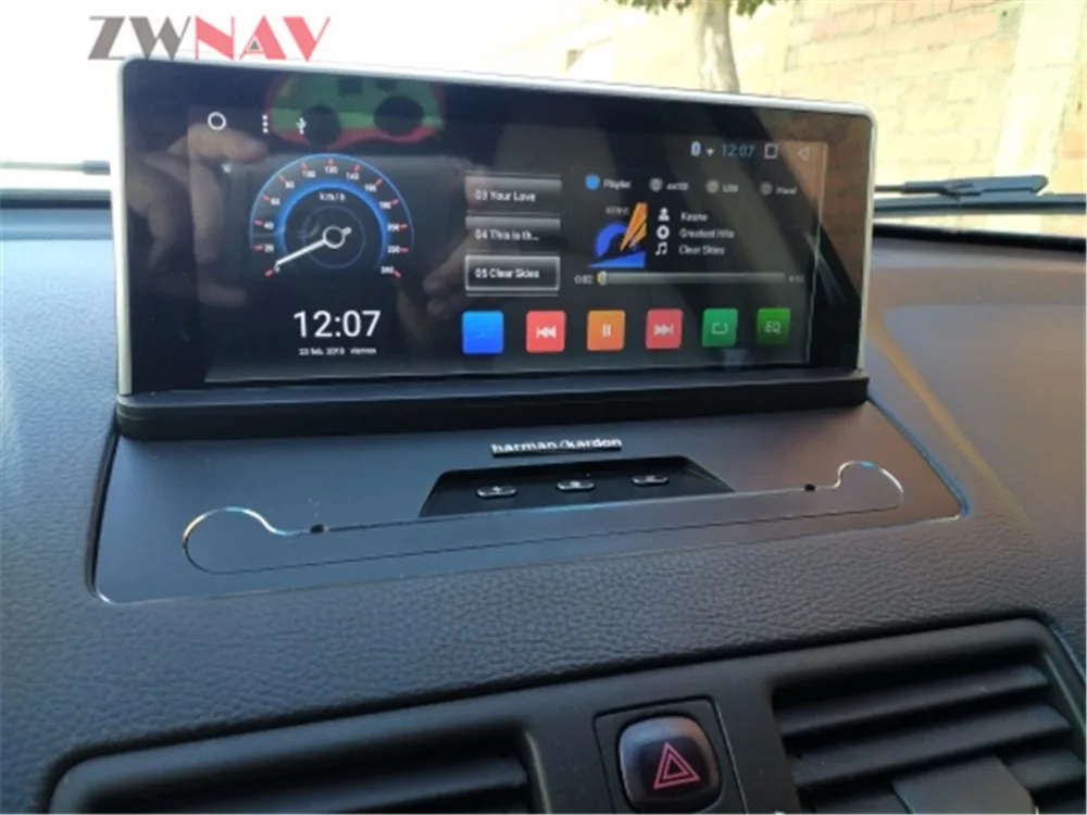 Sale Android 7.1 RAM 2G Radio Screen Car Stereo GPS Navigation Headunit Multimedia For Volvo XC90 2007-2013 Free map and camera 1