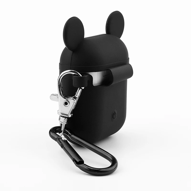 For Airpods 1 2 Silicone Protective Cover airpods accessories Earphone Case airpods case cute /i9S/i10s /i11/i12/i13 i20 130 Tws