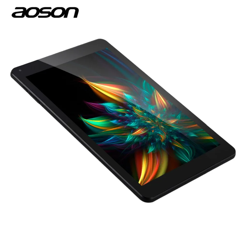 Fast speed Aoson R101 2GB RAM 16GB ROM 10.1 inch Android 6.0 Tablet PC Quad Core 1280*800 IPS Screen Wifi GPS Netbook Black