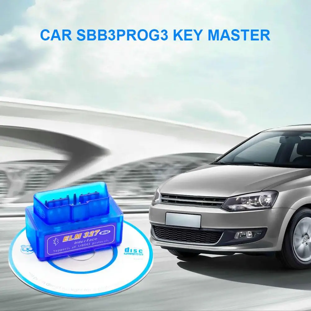 Автомобильный диагностический инструмент Mini ELM327 Bluetooth V2.1 OBD2 25K80 чип ELM 327 для Android /