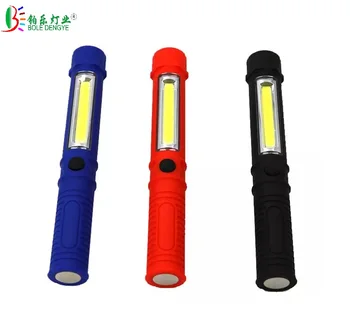 

Portable Mini Pen Light Working Inspection light COB LED Multifunction Maintenance flashlight Hand Torch lamp With Magnet